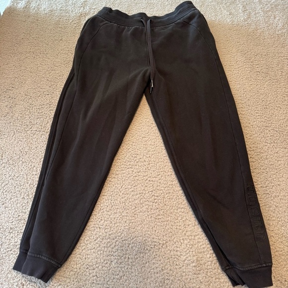 Lululemon Scuba High-Rise Jogger *Fleece 28"Color Black Size 10 - Picture 1 of 13